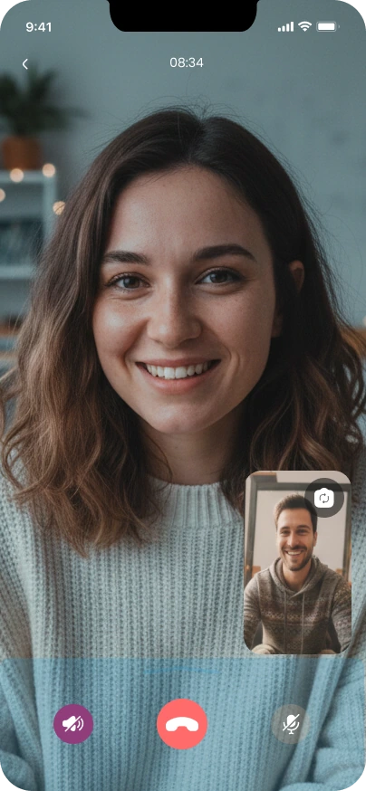 Customer app interface