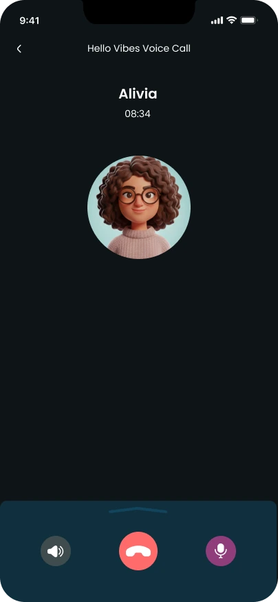 Customer app interface